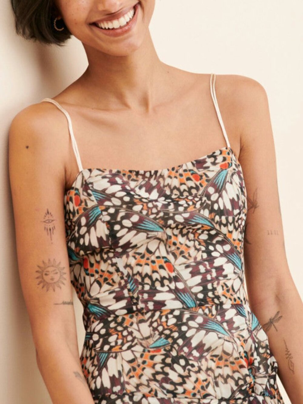 Anthropologie Hutch Monarch Printed Mini Dress
